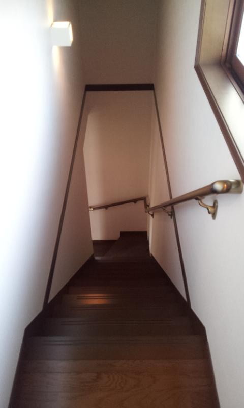 Other introspection. Even without a lot of old age also safe slope of the stairs.