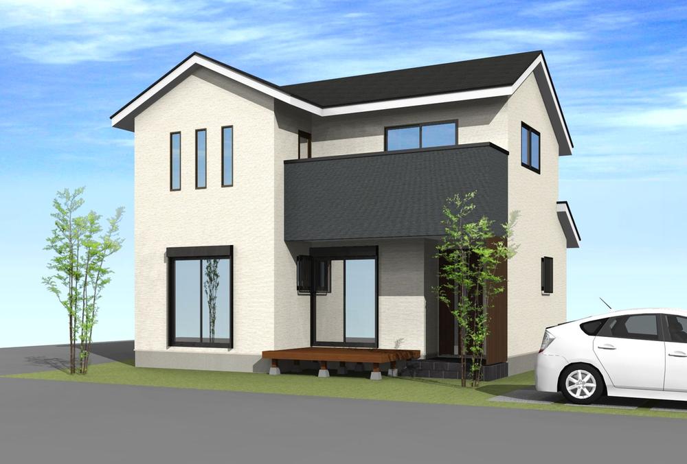 Building plan example (Perth ・ appearance). Building plan example (B No. land) Building price 15,560,000 yen, Building area 93.56 sq m