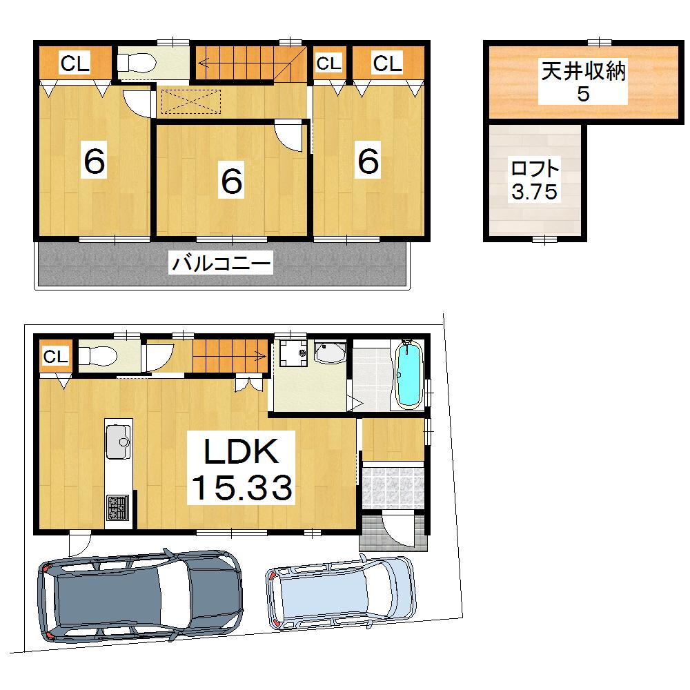 Other. No. 4 place Floor Plan (corner lot)