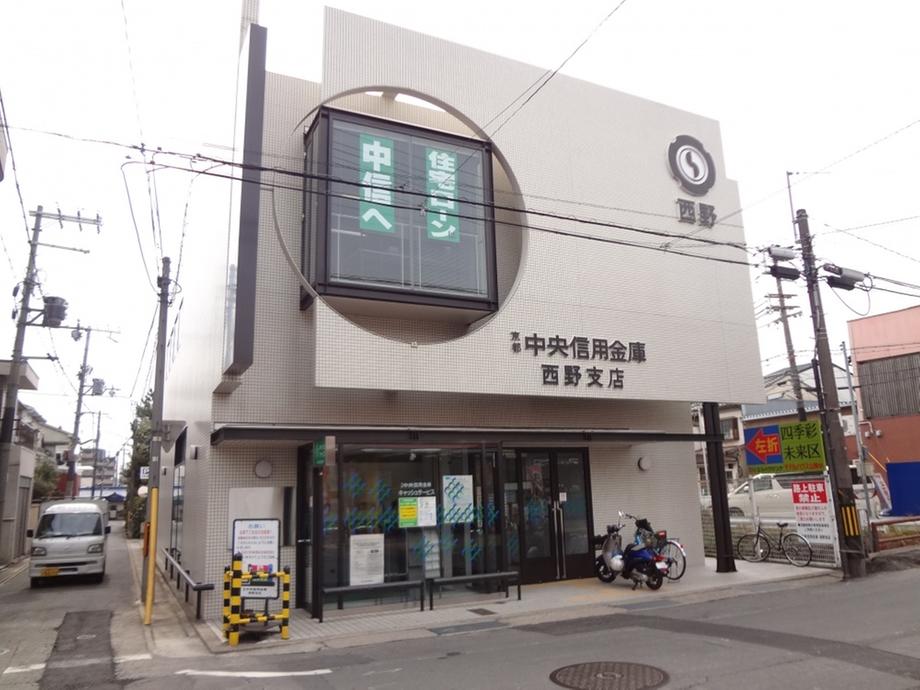 Bank. Kyoto Chuo Shinkin Bank 835m to Nishino branch