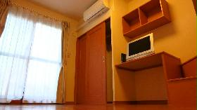 Living and room. Air conditioning ・ Tv. Also equipped closet.