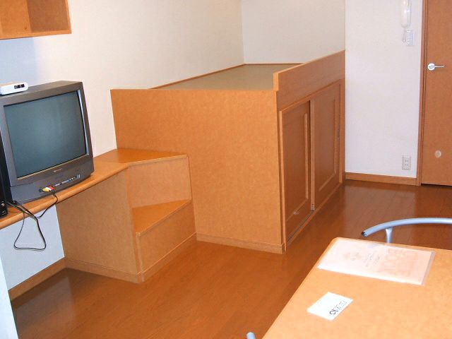 Living and room. There is excellent storage capacity of the closet in the room