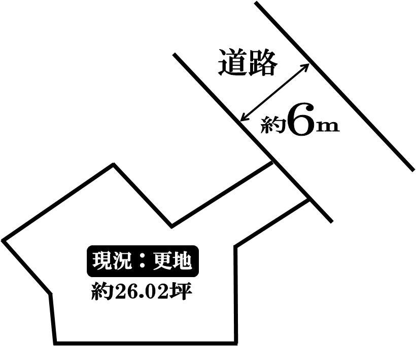 Compartment figure. Land price 19.1 million yen, Land area 98.61 sq m