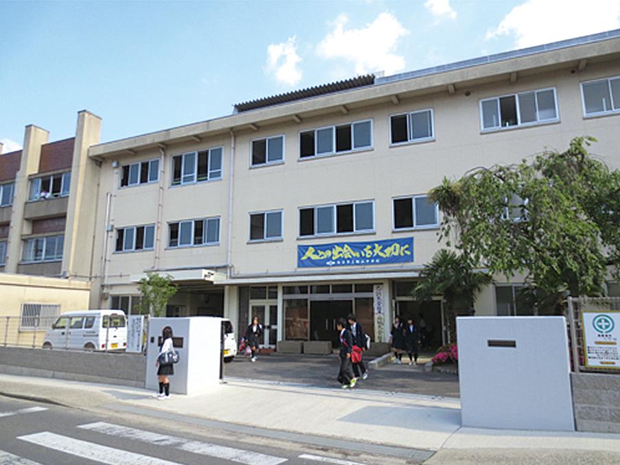 Junior high school. Muko stand Katsuyama until junior high school 1510m