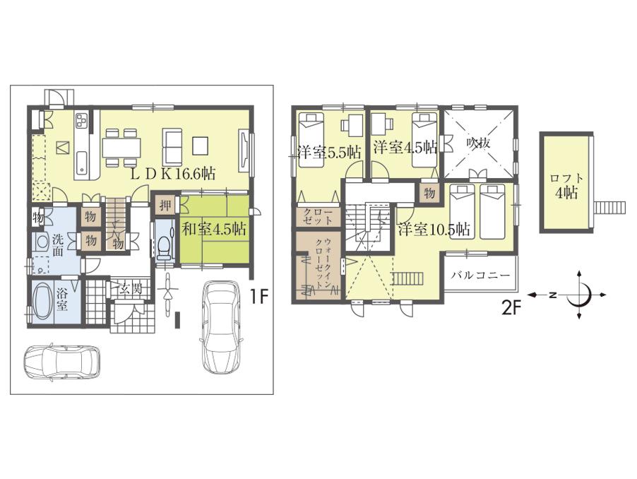 Floor plan. (No. 8 locations), Price 36,656,000 yen, 4LDK, Land area 110.81 sq m , Building area 104.5 sq m