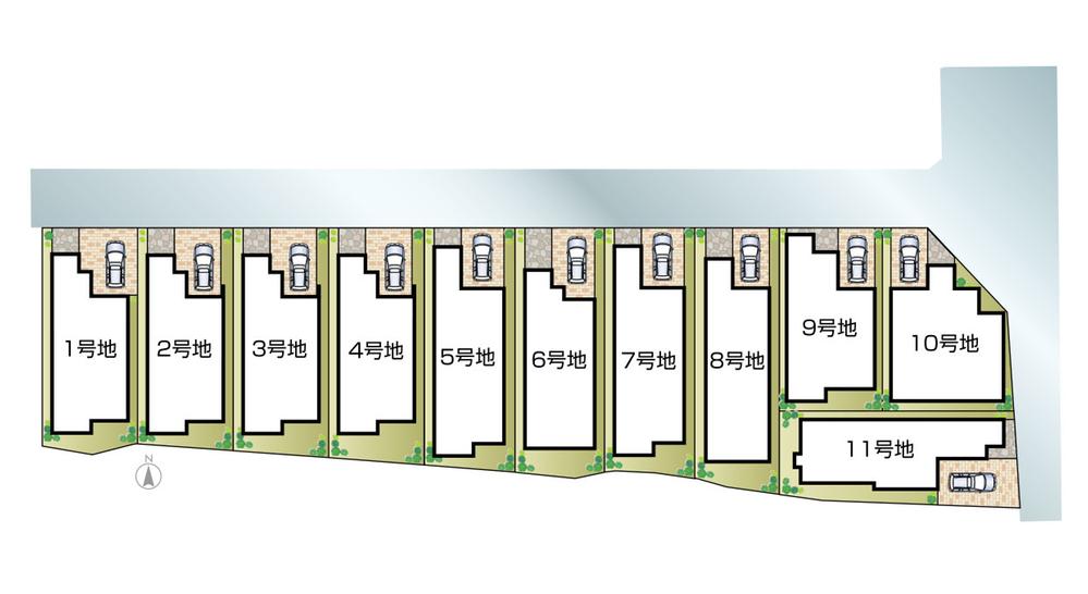 The entire compartment Figure. All 11 compartments, New condominium start Local Briefing, Model house will be announced