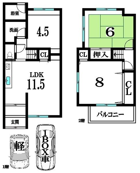 Floor plan. 15.8 million yen, 3LDK, Land area 88.9 sq m , It is a good house per yang in the building area 70.29 sq m MinamiMuko.  Come once, Please preview. 