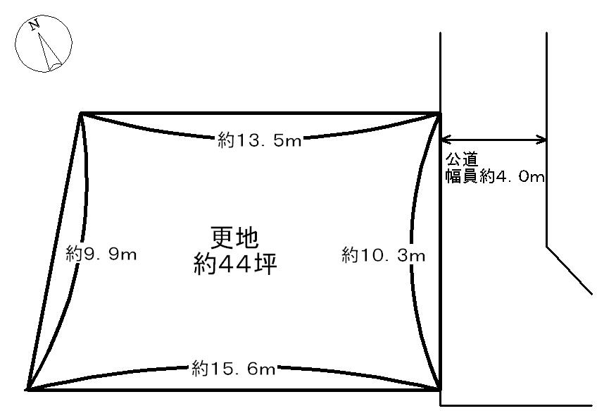 Compartment figure. Land price 30,900,000 yen, Land area 146.21 sq m