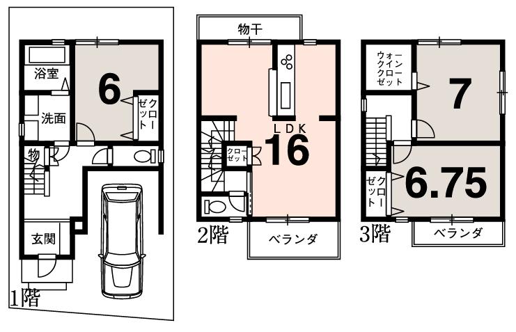 Building plan example (floor plan). Building plan example Building price 15.8 million yen, Building area 93.37 sq m