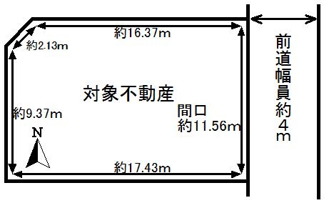 Compartment figure. Land price 39 million yen, Land area 183.96 sq m