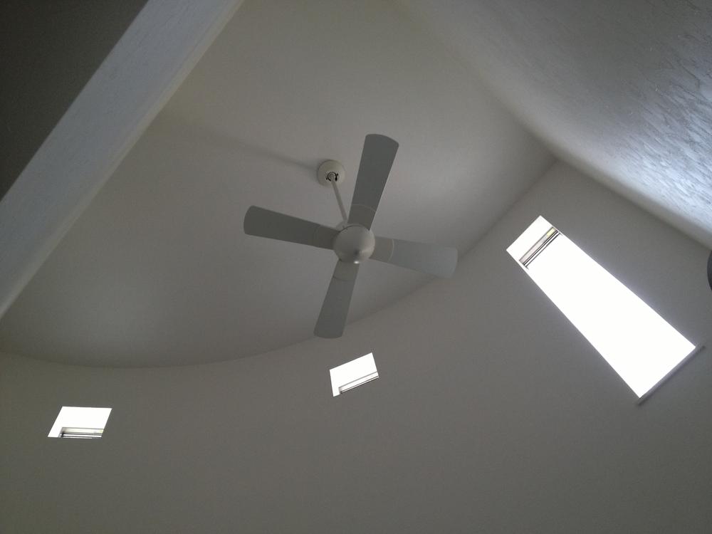 Other. The upper stairwell part! Ceiling fans!