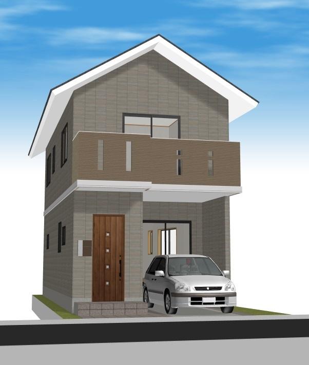 Building plan example (Perth ・ appearance). Building plan example Building price 14 million yen, Building area 81.4 sq m