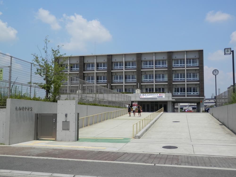 Junior high school. Ōyamazaki stand Oyamazaki until junior high school 1805m