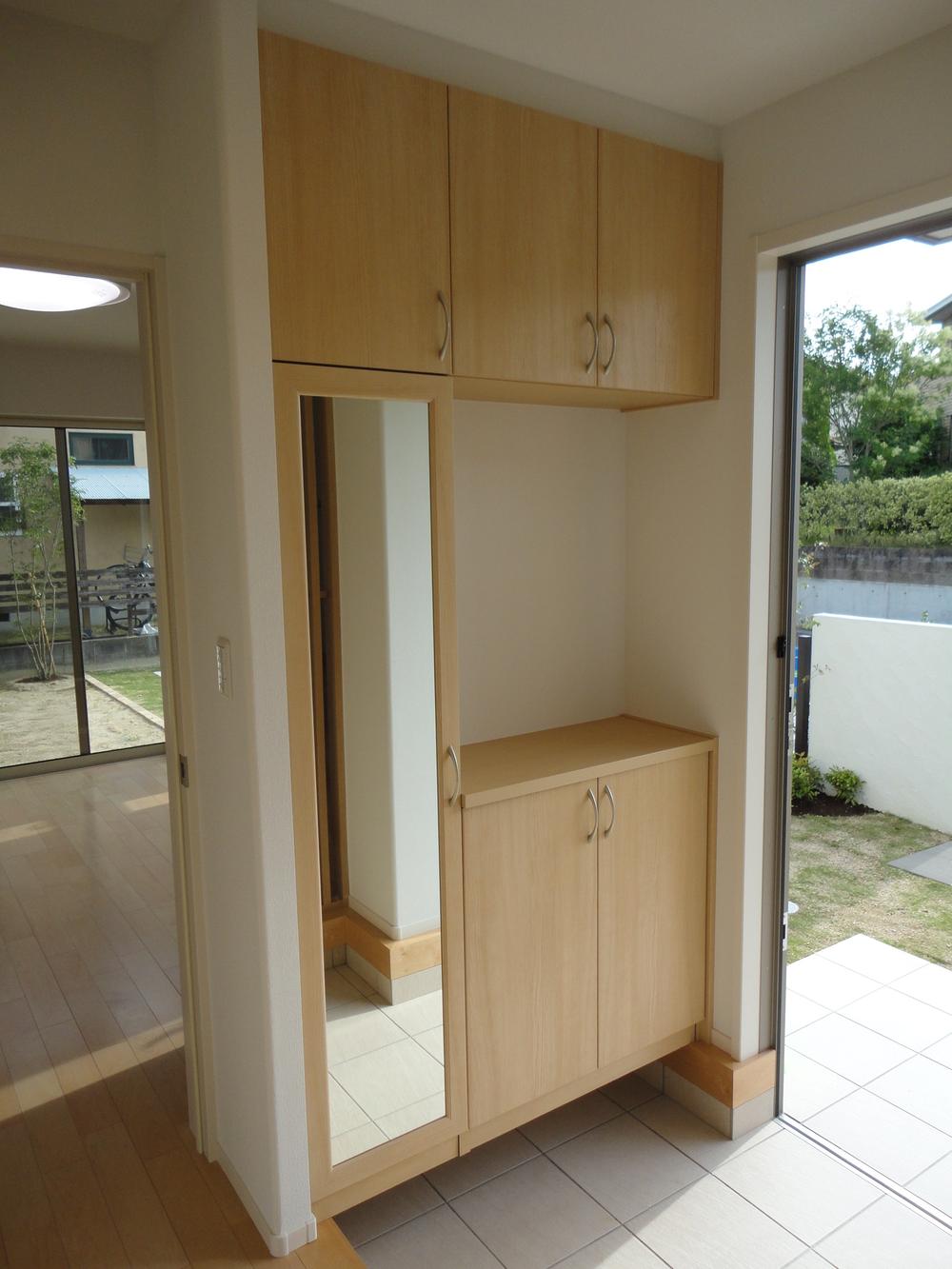 Receipt. It is the front door storage. Shoes will no longer be full line up at the door. 