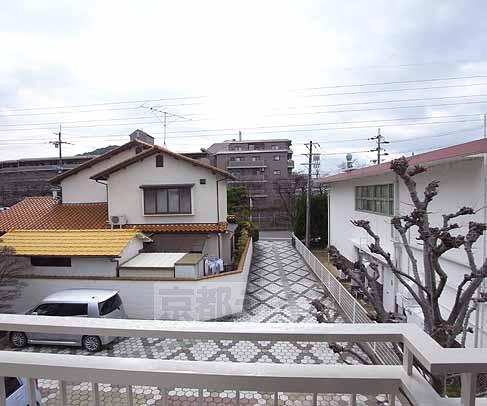 View. A view from the veranda.