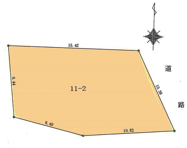 Compartment figure. Land price 20,040,000 yen, Land area 165.65 sq m