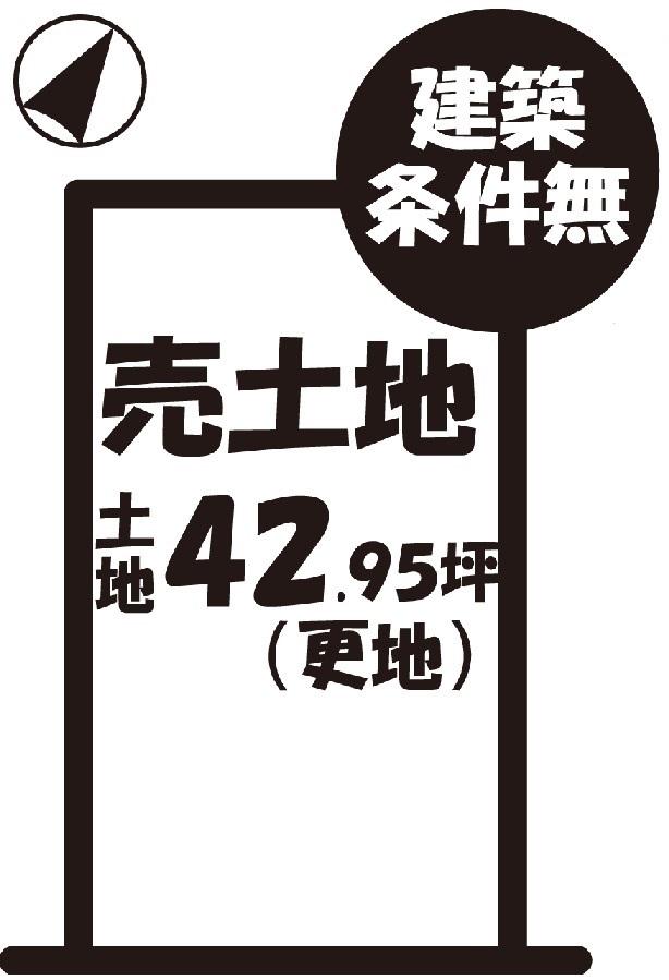Compartment figure. Land price 17.8 million yen, Land area 142 sq m
