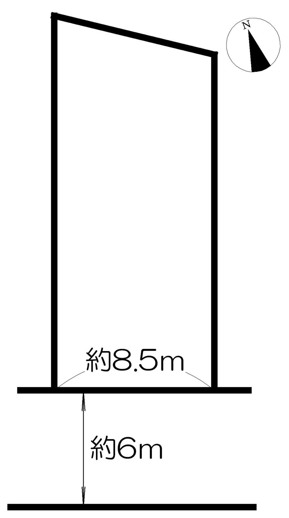 Compartment figure. Land price 22.5 million yen, Land area 165.99 sq m