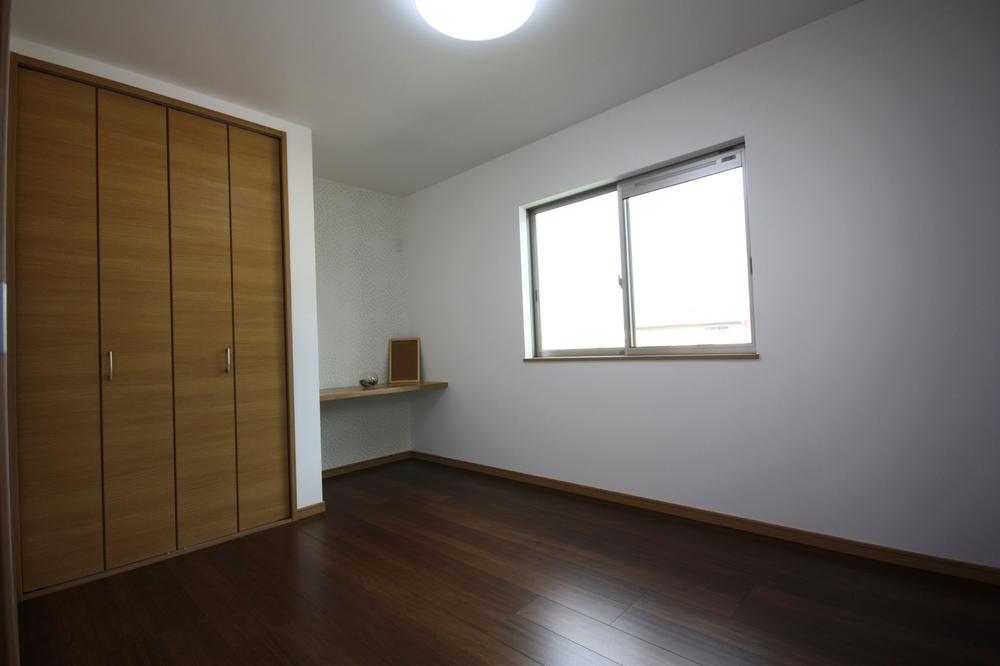 Put a counter next to a large closet, It is very convenient as well as a learning space.