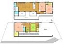 Floor plan. 44,800,000 yen, 4LDK, Land area 177.65 sq m , Building area 132.03 sq m spacious floor plan. This design house of 4LDK