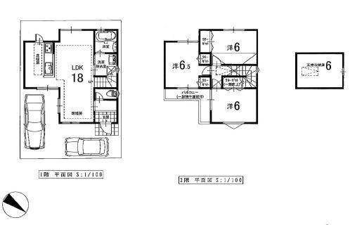 Floor plan. 27,800,000 yen, 3LDK, Land area 82.4 sq m , Building area 81.81 sq m