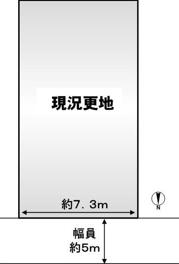 Compartment figure. Land price 13.8 million yen, Land area 114.97 sq m