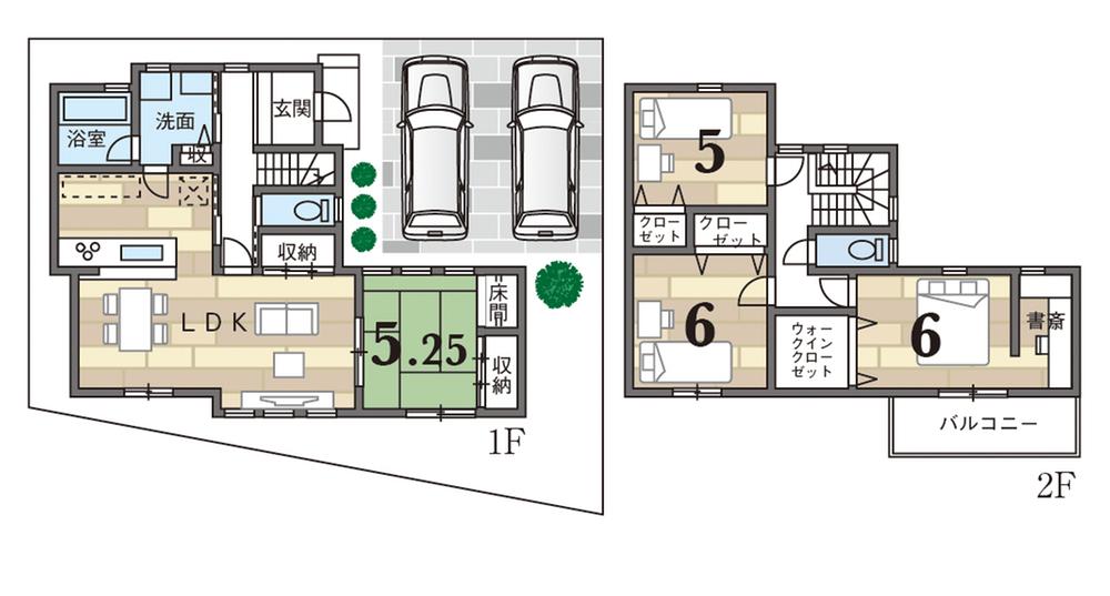 Other building plan example. Building plan example (No. 6 locations)
