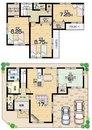 Floor plan. Price 22.1 million yen, 4LDK, Land area 100.28 sq m , Building area 110.98 sq m