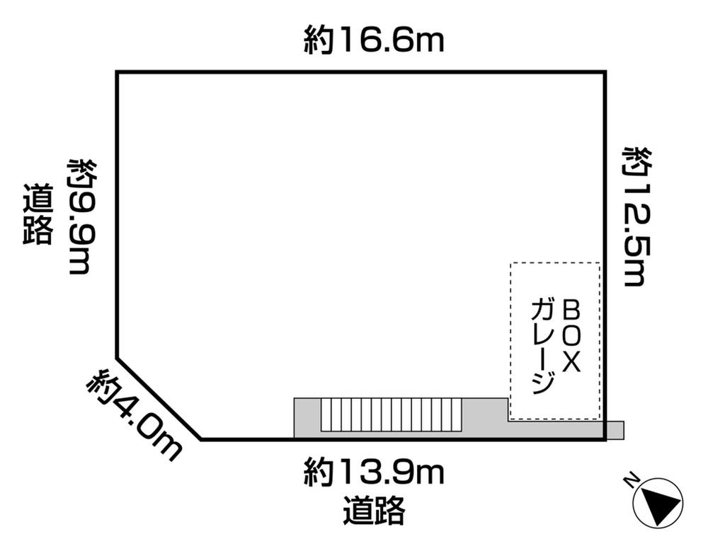 Compartment figure. Land price 22,900,000 yen, Land area 209.17 sq m