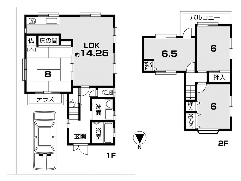 Floor plan. 24 million yen, 4LDK, Land area 100.01 sq m , Building area 93.24 sq m