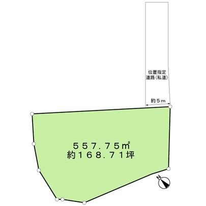 Compartment figure. Mie Prefecture Iga plains Tenokuchi