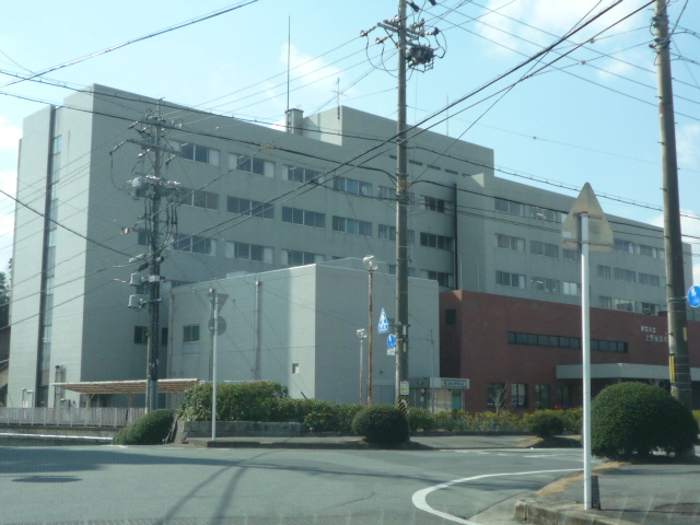 Hospital. Iga Municipal Ueno General Municipal Hospital (hospital) to 626m