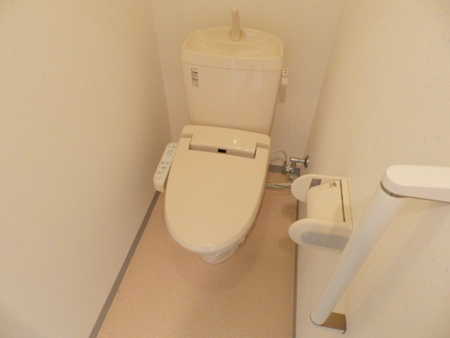 Toilet. With warm water washing heating toilet seat