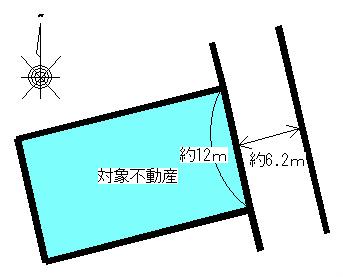 Compartment figure. Land price 1.5 million yen, Land area 199 sq m