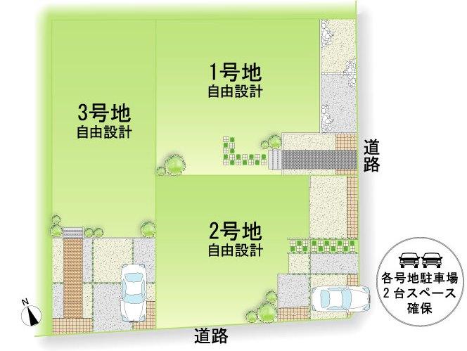 Compartment figure. 29,900,000 yen, 4LDK, Land area 138.35 sq m , Building area 110.97 sq m