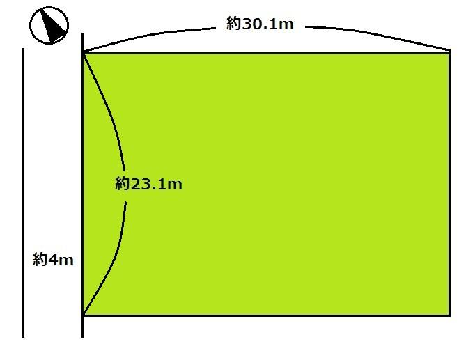 Compartment figure. Land price 33 million yen, Good views per land area 697.8 sq m hill. Subdivided negotiable. 