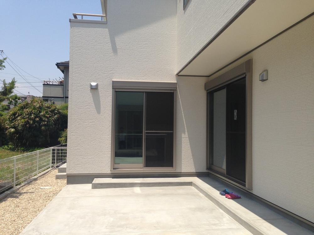 Local appearance photo. Nearing completion of local (terrace)