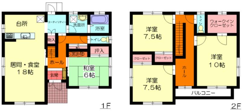 Floor plan. 29,900,000 yen, 4LDK+S, Land area 226.65 sq m , Building area 125.03 sq m