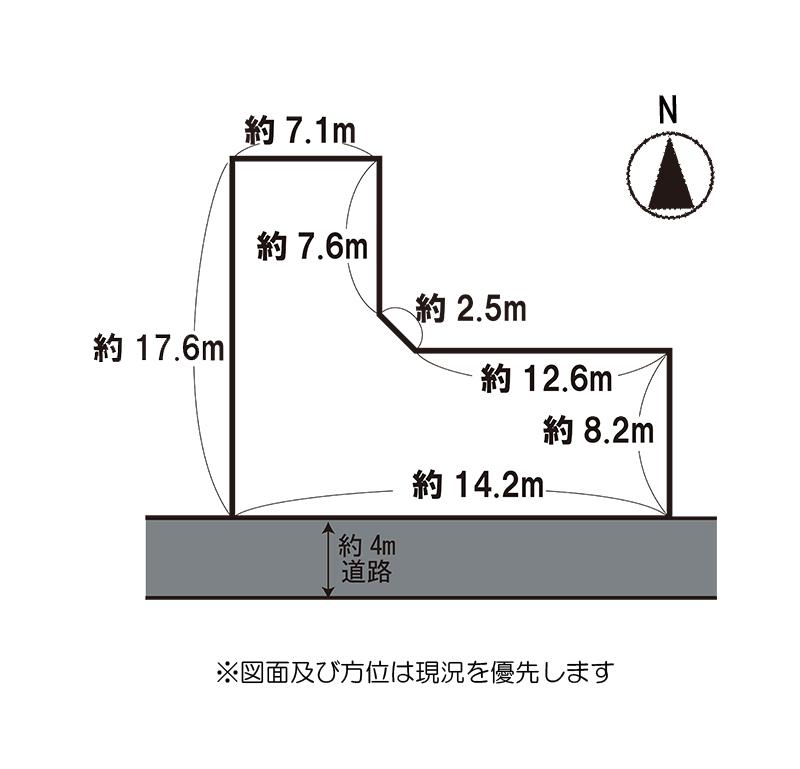 Compartment figure. Land price 29,100,000 yen, It is a land area 246.65 sq m south between a population of about 14.2m. 