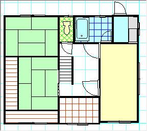 Floor plan. 2.8 million yen, 5K, Land area 163.6 sq m , Building area 80.9 sq m