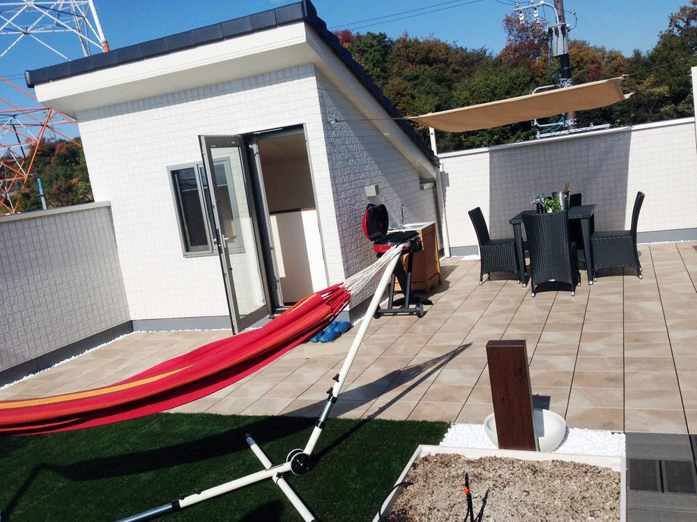 Model house photo. Model house