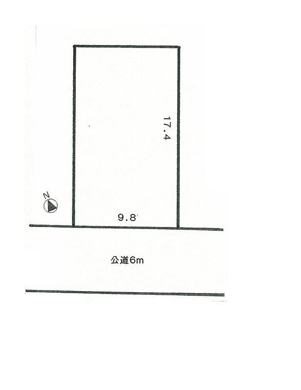 Compartment figure. Land price 5.82 million yen, Land area 170.82 sq m