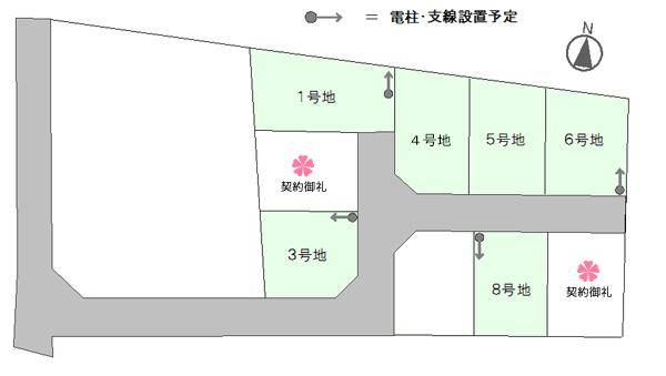 Compartment figure. Land prices -  ※ Compartment Figure