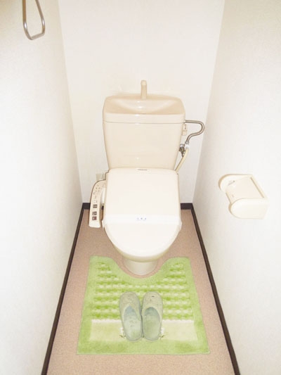 Toilet.  ※ Such as the equipment is for the exhibition.