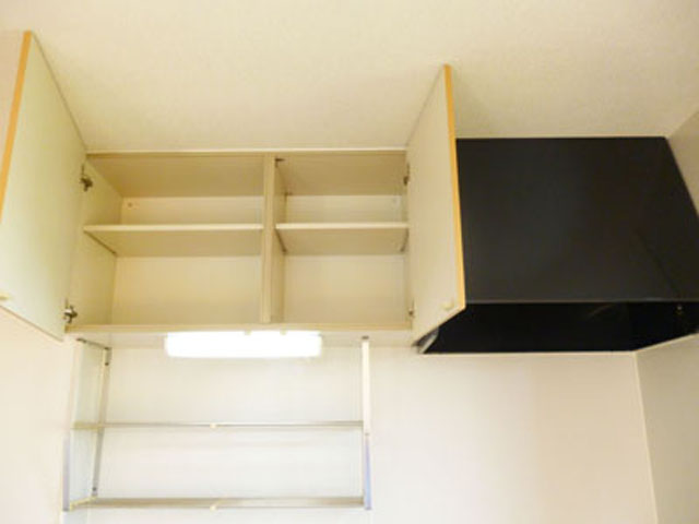 Kitchen. Kitchen storage (above)