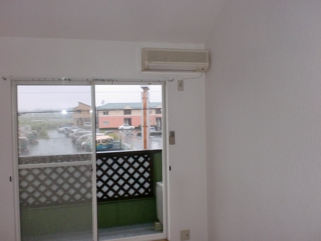 Living and room. Air conditioning