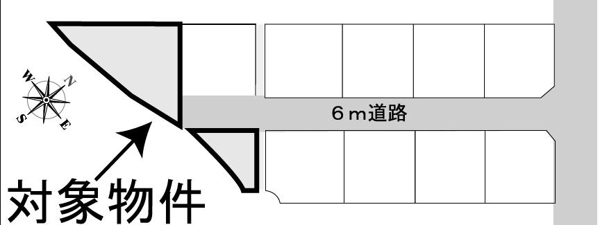 Compartment figure. Land price 8.8 million yen, Land area 311 sq m