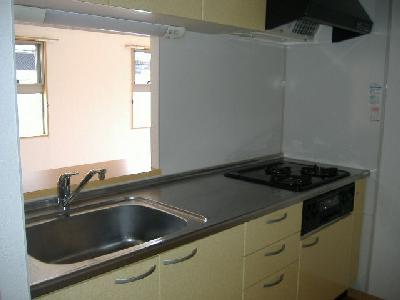 Kitchen. With gas range