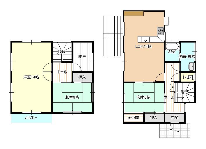 Floor plan. 11 million yen, 3LDK + S (storeroom), Land area 217.91 sq m , Building area 95.13 sq m