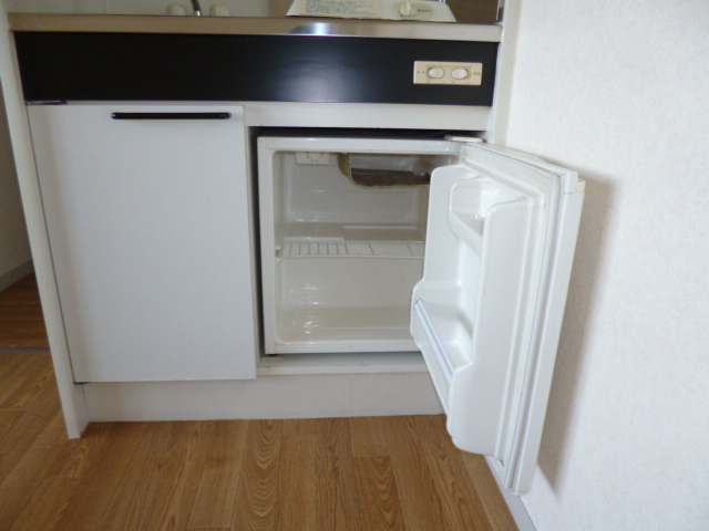 Kitchen. And it comes with a refrigerator, This is useful